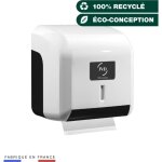 Jvd - distributeur papier hygi�nique cleanline mixte mini blanc - mat�riel professionnel