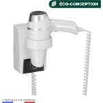 Jvd - s�che - cheveux clipper blanc + support pr mt - mat�riel professionnel