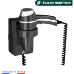 Jvd - s�che - cheveux clipper noir + support base - mat�riel professionnel