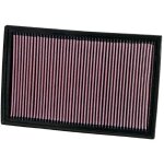 K&n - filtre de remplacement compatible avec audi vw passat eos skoda superb 3l6 - 33 - 2384