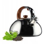 Kadax bouilloire sifflante en acier inoxydable - 2, 5 l - avec poign�e antid�rapante - pour cuisini�res ...