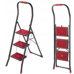 Kadax - escabeau pliable avec main courante, �chelle � structure robuste et s�curis�e pour un acc�s facile ...