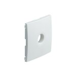 Enjoliveur prise tv kallysta hager wk740b blanc