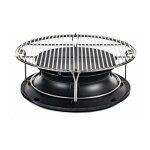 Dflecteur de chaleur hyperbolique sloroller pour kamado joe classic 1 et 2