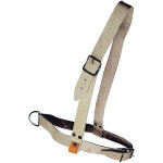 Licol taureau en cuir souple brun kamer