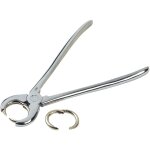 Pince pose anneaux acier porcs