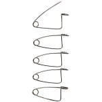 Kamer - pingles de bouclement avec ?illet pour ovin 8 cm, par 5