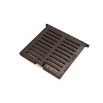 Grille  cendres b pour inserts de chemine varia 1v - 51 de spartherm - fonte - dimensions d'encastrement ...