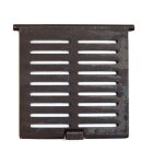 Grille  cendres b pour inserts de chemine varia 1vh - 57 de spartherm - fonte - dimensions d'encastrement ...