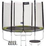 Trampoline rond 300cm avec filet, chelle, bche et kit d'ancrage - ralli 300 - kangui