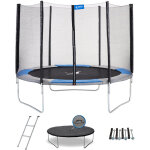 Trampoline rond 300cm avec filet, chelle, bche et kit d'ancrage - ralli 300 - kangui