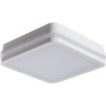 Kanlux - plafonnier led ip65 ? dtecteur mouvement ? 18w ? blanc ? 220mm ?