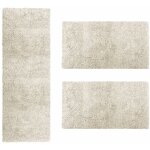 Karat - descente de lit sphinx cr�me 1 tapis 67 x 240 cm + 2 tapis 67 x 140 cm