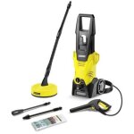 Kärcher k 3 home t50 long nettoyeur haute pression droit electrique noir, jaune 380 l / h 1600 w Kärcher k 3 home t50 long nettoyeur haute pression droit electrique noir, jaune 380 l / h 1600 w