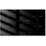 Karinear plaque � induction 5 feux, table de cuisson encastrable 90 cm, flexzone extensible � 39 cm, ...