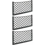 Kartokner - lot de 3 filets de rangement pour voiture - 36 x 18 cm - haute �lasticit�, filet de rangement ...