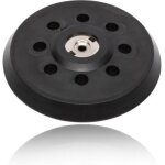 Kasturbo plaque de velcro de plaque de pon�age perfor� 125 mm pour metabo sxe 325 intec 425 turbotec ...