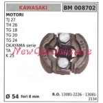 Kawasaki embrayage complet tj 27e tg 18 20  52 moteur taille - haie 008703