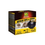 Kb - home defense - répulsif rats et souris électromagnétique 130m² Kb - home defense - répulsif rats et souris électromagnétique 130m²