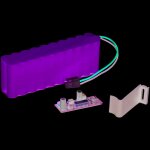 Kbnimh - 2 kit batterie pour moteur gl cardin cardin