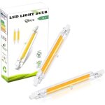 Kcvv - ampoule led r7s 78mm 10w �quivalent � ampoule halog�ne 100w, tube r7s led lumi�re blanc chaud ...