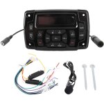 Keenso 12v marine st�r�o r�cepteurs de voiture r�sistant aux intemp�ries � stable pour yachts, v�hicules ...