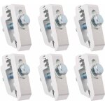 Keenso pinces de montage, 6 pices pinces de couverture de lit de camion 1112514 de montage de capuchon ...