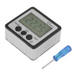 Keenso windmtre de vent d'inclinaison magntique numrique, lgre et portable, aimants construits, ...