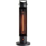 Kekai - chauffage �lectrique portable infrarouge fibre de carbone pour int�rieur et ext�rieur 1000w 20x20x61 ...