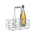 Kela boulevard loop porte - bouteilles m�tal chrom�