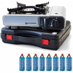 Rchaud  gaz 2200w + 8 cartouches de gaz kemper
