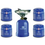 Kemper - rchaud  gaz 2200w coque acier + 4 cartouches de gaz 190g