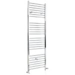 Hudson reed - kent - sche - serviettes design mixte moderne plat - chrom - 180 cm x 40 cm