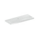 Keramag - geberit icon light lavabo, 120 cm x 48 cm, sans trou pour