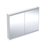 Keramag - geberit one armoire de toilette avec comfortlight, 2 portes,