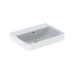 Keramag - geberit renova plan, lavabo, 65x48 cm, sans trou pour