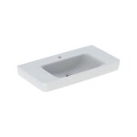 Keramag - geberit renova plan, lavabo avec tablette, 90x48 cm, 1 trou pour