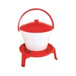 Abreuvoir 12 litres sur pieds novital pour poules et volailles ? abreuvoir seau en plastique