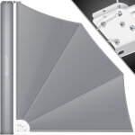 Ventail de balcon pliable avec support mural brise - vue balcon pare - vent brise - vue balcon store ... Ventail de balcon pliable avec support mural brise - vue balcon pare - vent brise - vue balcon store ...