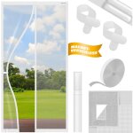 Moustiquaire magntique pour porte moustiquaire magntique rideau de porte grille de protection avec ...
