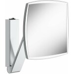 Keuco - miroirs cosmétiques - miroir mural cosmétique avec éclairage led, chrome 17613019004 Keuco - miroirs cosmétiques - miroir mural cosmétique avec éclairage led, chrome 17613019004