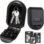 Key safe with code encryption, magnetic suction, large capacity waterproof key safe for home, garage, ...