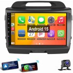 Pour kia sportage 3 2010 - 2016 android 15 carplay autoradio gps wifi rds 2 + 64g cam
