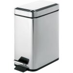 Kiamami valentina - corbeille - poubelle rectangulaire 5l en acier inox Kiamami valentina - corbeille - poubelle rectangulaire 5l en acier inox