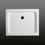 Kiamami valentina - receveur de douche en c�ramique rectangulaire 70x90 cm topazio