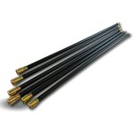 Kibros - canne ramonage hyper pro pleine contre vissante � 20 mm embout acier filet� - quantit� x 6 - ...