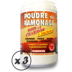 Kibros - poudre de ramonage chimique pot de 3 sachets de 250 g - quantité x 3 - pot de 3 sachets Kibros - poudre de ramonage chimique pot de 3 sachets de 250 g - quantité x 3 - pot de 3 sachets