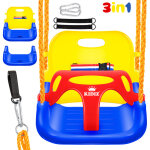 Balançoire enfant balançoire 3 en 1 siège bébé réglable siège balançoire évolutif balançoire de jardin ... Balançoire enfant balançoire 3 en 1 siège bébé réglable siège balançoire évolutif balançoire de jardin ...