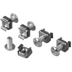 Kimex - kit de 50 vis torx antivol avec �crou cage pour rack et baie 19''