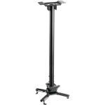 Kimex - support plafond vid�oprojecteur, hauteur 75 - 115cm, noir